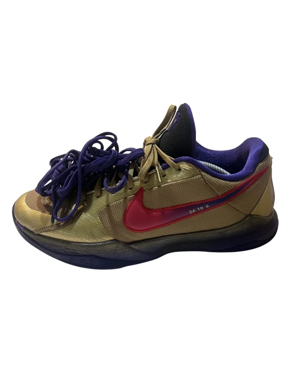 Nike Kobe 5 Protro x Undefeated Hall of Fame Size 12.5 DA6809-700 Gold